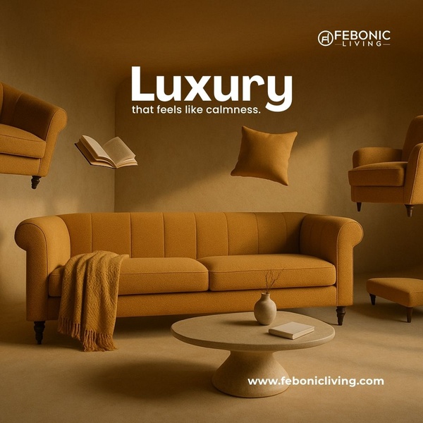 sofa, couch, sectional, loveseat, living room furniture, upholstered furniture, seating, brand awareness, lifestyle, luxurious, calm, brown, neutral